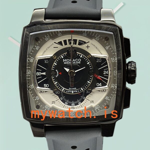Tag Heuer Monaco 43mm MonacoBKAR-002 Men Rubber Band: A Timeless Piece of Luxury