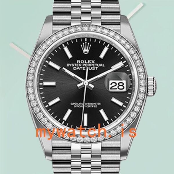Rolex Datejust Men's m126231-0023 36mm Grey Dial: A Timeless Masterpiece