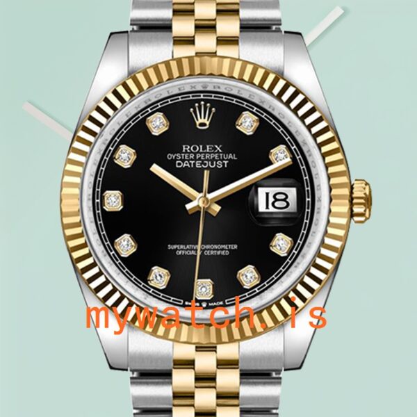 Rolex Datejust Men's 36mm M126233-0021 Silver-tone Automatic: A Timeless Classic