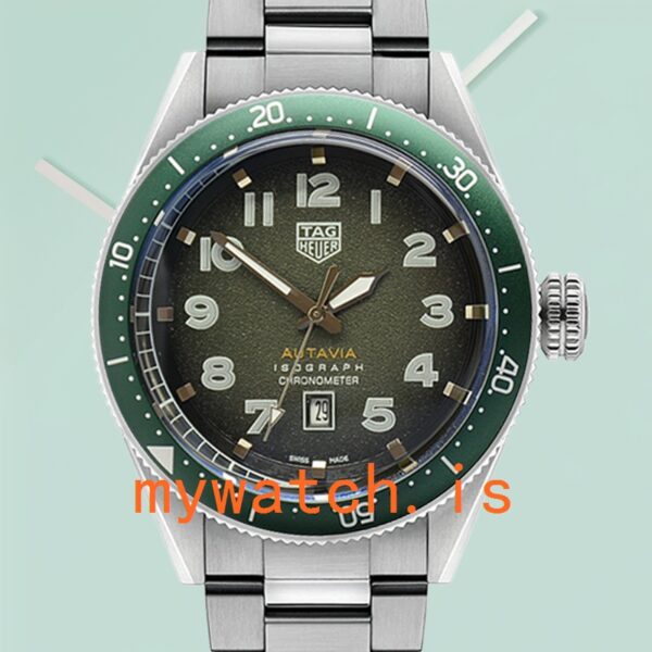 Tag Heuer Autavia WBE5114-002 Men 43mm Green Dial: A Timeless Piece for the Modern Gentleman