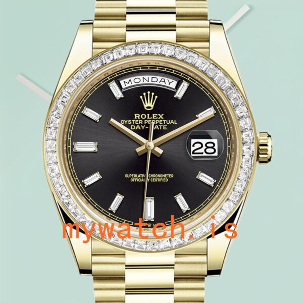 Rolex Day-Date 40mm m228398tbr-0001 Mens Black Dial: A Comprehensive Analysis