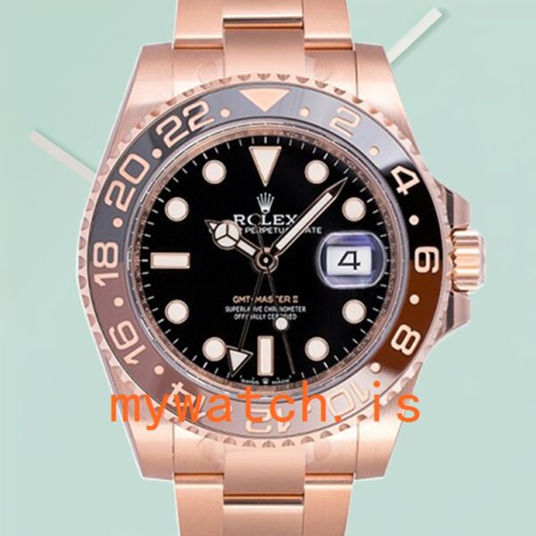 Rolex GMT-Master Men's 40mm m126715chnr-0001 Rose Gold-tone: A Timeless Masterpiece