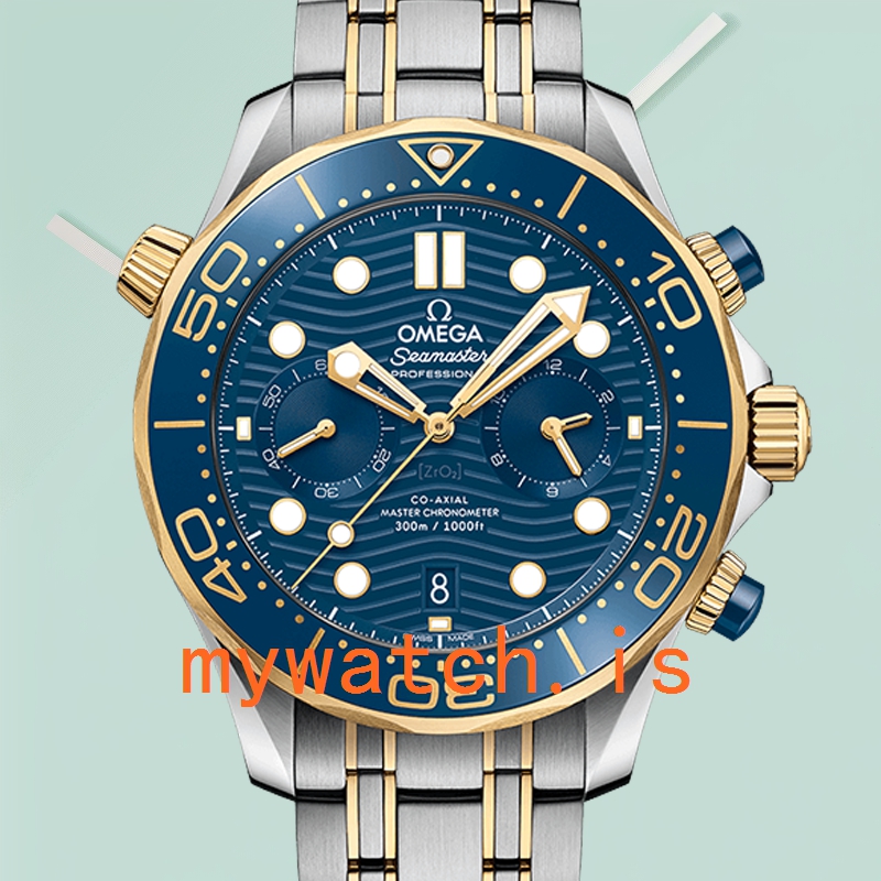 Omega Seamaster Men 210.20.44.51.03.001 44mm Blue Dial: A Dive into Luxury