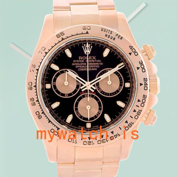 Rolex Daytona 40mm m116505-0008 Mens Automatic: Genuine vs. Replica