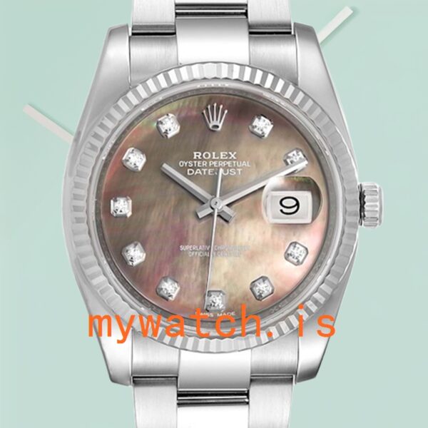 Rolex Datejust 36mm Mens 116234BKMDO Mother of Pearl Dial: Authentic vs. Replica