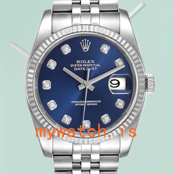 Rolex Datejust Men's 36mm 116234BLDJ Automatic Jubilee Bracelet: Authentic vs. Replica