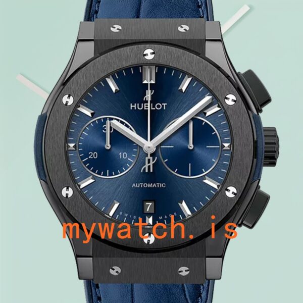 Hublot Classic Fusion Men 44mm 525.OX.0180.LR Leather Strap Automatic: A Timeless Masterpiece
